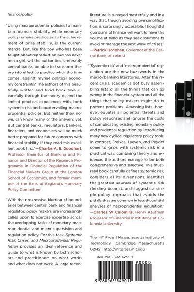 Produktbild: Systemic Risk, Crises, and Macroprudential Regulation