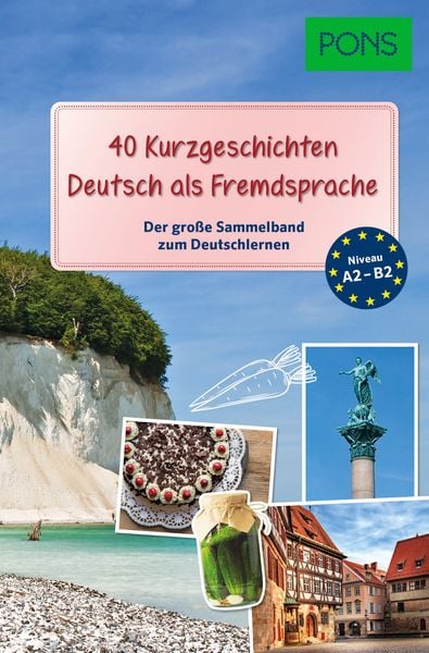 Produktbild: PONS 40 Kurzgeschichten Deutsch als Fremdsprache