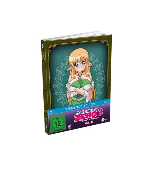 Produktbild: The Familiar of Zero 3: "Rondo" of Princesses (Staffel 3) - Vol. 2 - Limited Mediabook Edition