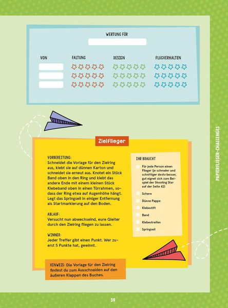 Produktbild: Papierflieger f&uuml;r Pros