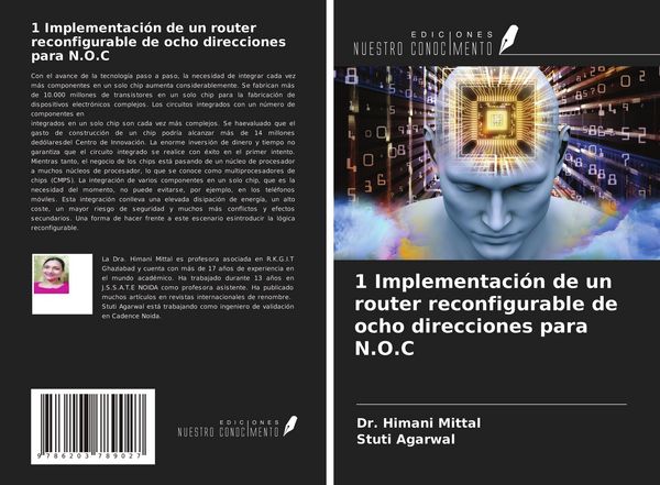 Produktbild: 1 Implementaci&oacute;n de un router reconfigurable de ocho direcciones para N.O.C