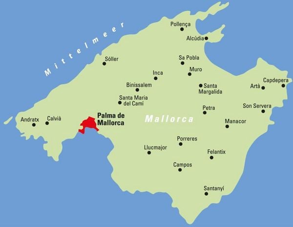 Produktbild: BVA ADFC Regionalkarte Mallorca 1:75.000