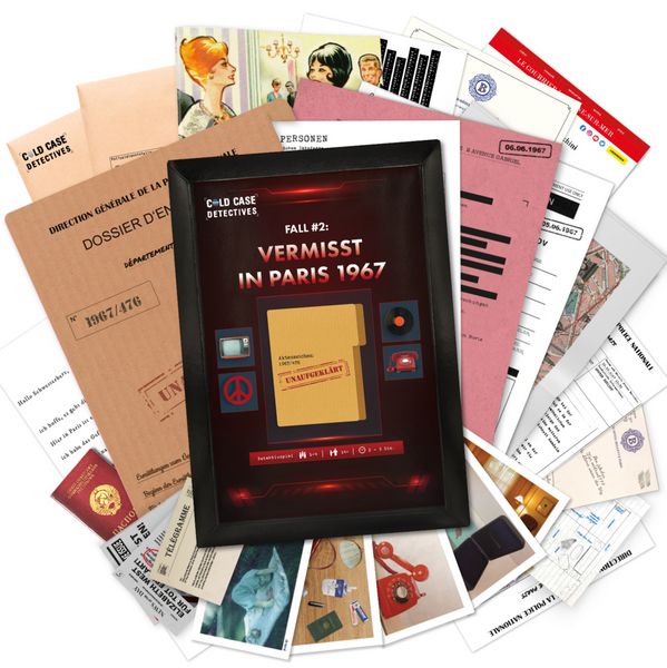 Produktbild: Cold Case Detectives - Vermisst in Paris 1967