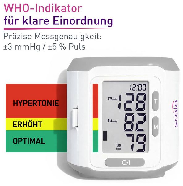 Produktbild: Scala SC 6400 Handgelenk Blutdruckmessger&auml;t 2187