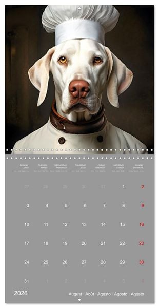 Produktbild: If dogs were humans (Wall Calendar 2026 12 &times; 12 Inch) CALVENDO 12 Month Wall Calendar