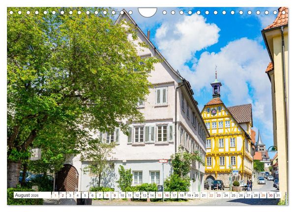 Produktbild: Sindelfingen Impressionen (Wandkalender 2026 DIN A4 quer), CALVENDO Monatskalender