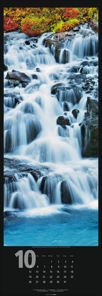 Produktbild: Wasserfälle Kalender 2026