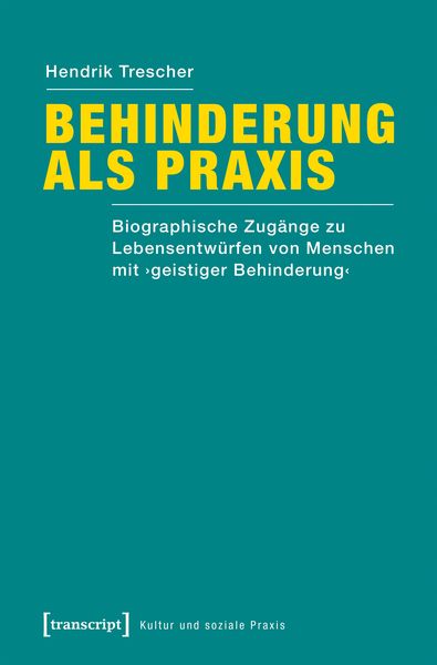 Produktbild: Behinderung als Praxis