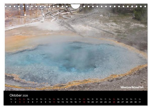 Produktbild: United States National Parks (Wandkalender 2026 DIN A4 quer), CALVENDO Monatskalender
