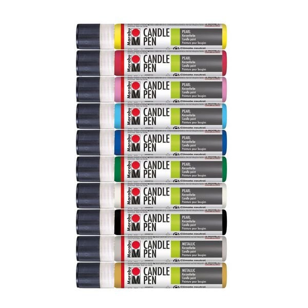 Produktbild: Marabu Candle Liner Set 10 Farben 10x25ml