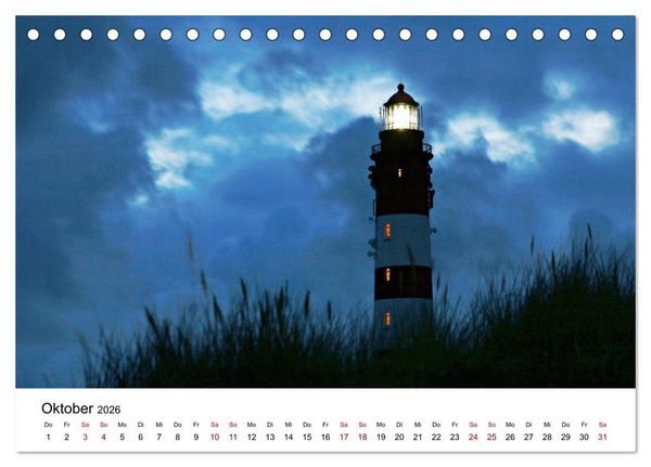 Produktbild: Insel Amrum - Ein Juwel unterm norddeutschen Himmel (Tischkalender 2026 DIN A5 quer), CALVENDO Monatskalender