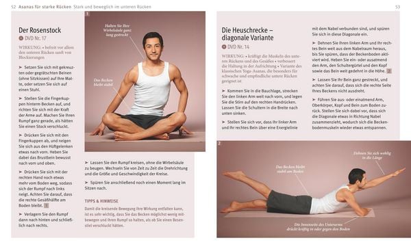 Produktbild: Yoga f&uuml;r den R&uuml;cken (mit DVD)
