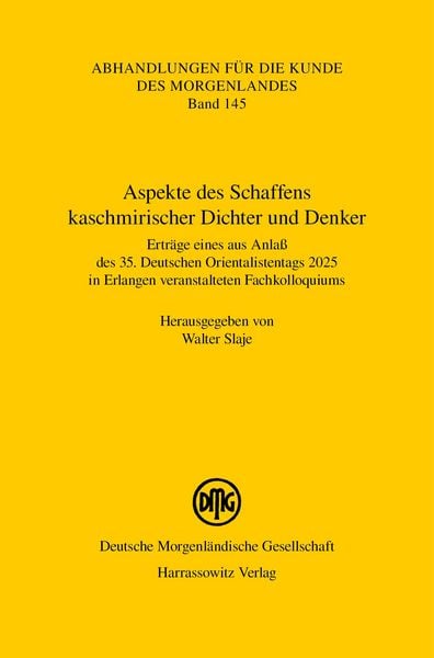 Produktbild: Aspekte des Schaffens kaschmirischer Dichter und Denker