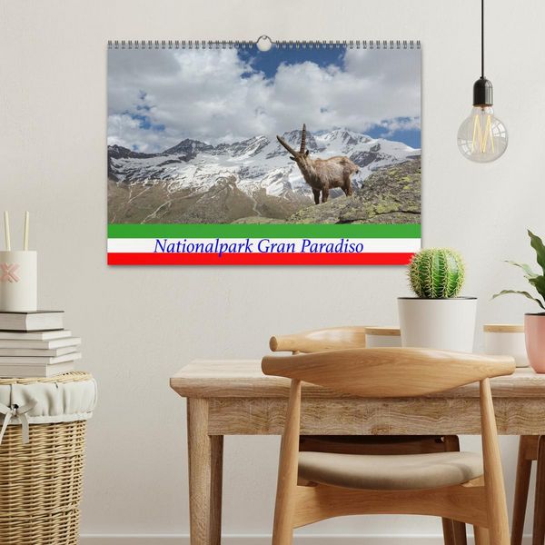 Produktbild: Nationalpark Gran Paradiso (Wandkalender 2026 DIN A3 quer), CALVENDO Monatskalender