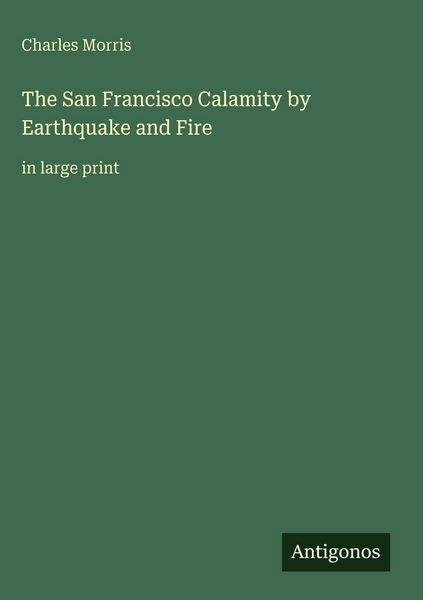 Produktbild: The San Francisco Calamity by Earthquake and Fire