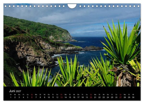 Produktbild: Hawaii - Oahu - Maui (Wandkalender 2027 DIN A4 quer), CALVENDO Monatskalender