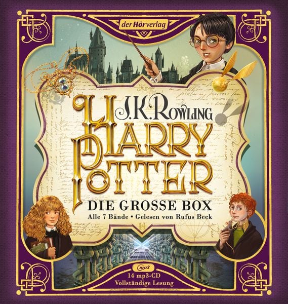 Harry Potter. Die große Box zum Jubiläum. Alle 7 Bände.