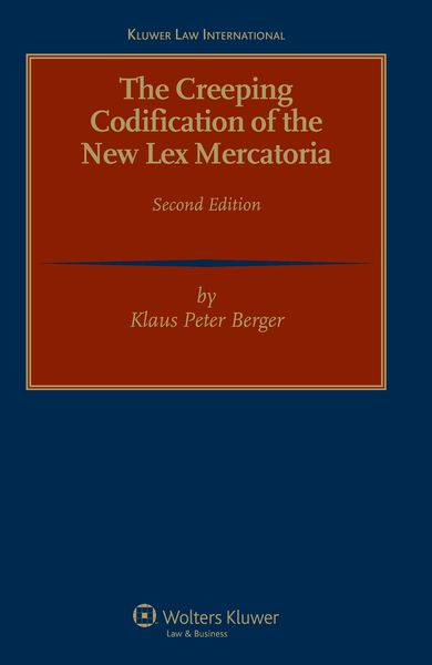 Produktbild: Creeping Codification of the New Lex Mercatoria