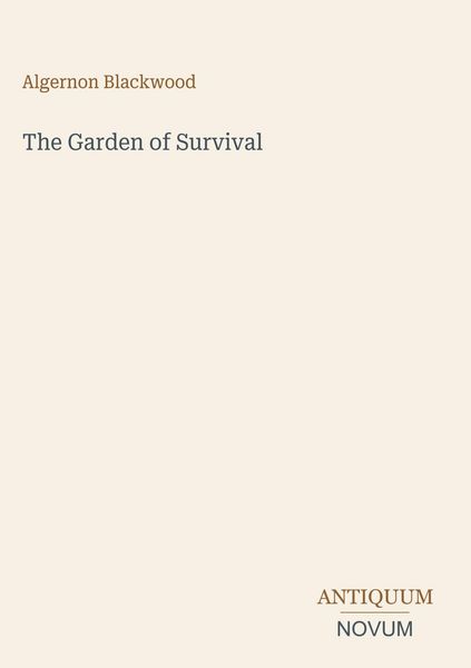 Produktbild: The Garden of Survival