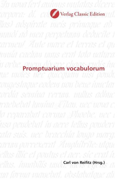Produktbild: Promptuarium vocabulorum