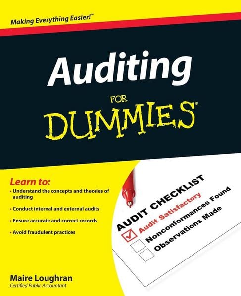 Produktbild: Auditing For Dummies