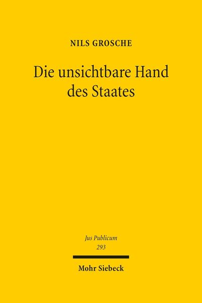 Produktbild: Die unsichtbare Hand des Staates