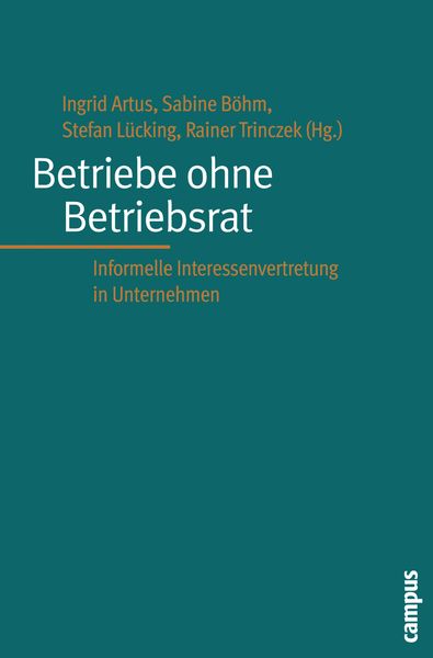 Produktbild: Betriebe ohne Betriebsrat