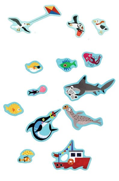 Produktbild: Wimmel-Stickerwelt: Im Meer
