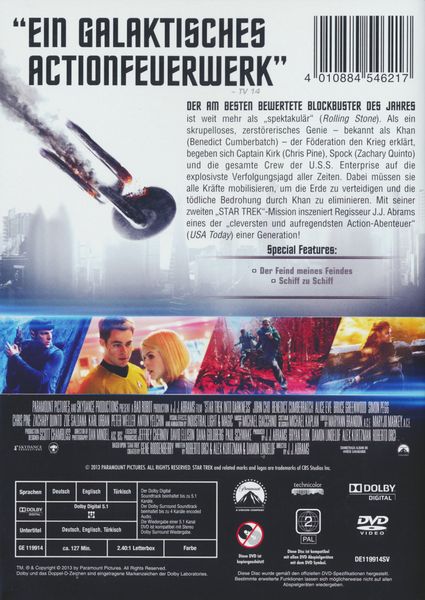 その他 Star Trek Into Darkness [DVD] [Import] oyj0otl Star Trek 12 - Into Darkness (+ Blu-ray) (+ DVD) (inkl