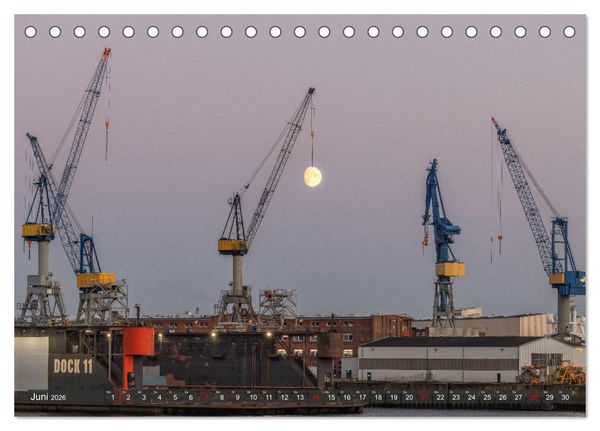 Produktbild: Hamburg - Die Weltstadt an der Waterkant (Tischkalender 2026 DIN A5 quer), CALVENDO Monatskalender
