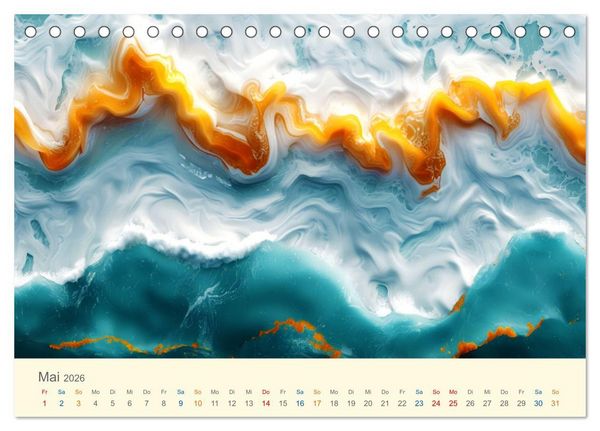 Produktbild: Nicht von diesem Planeten (Tischkalender 2026 DIN A5 quer), CALVENDO Monatskalender