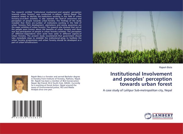 Produktbild: Institutional Involvement and peoples' perception towards urban forest