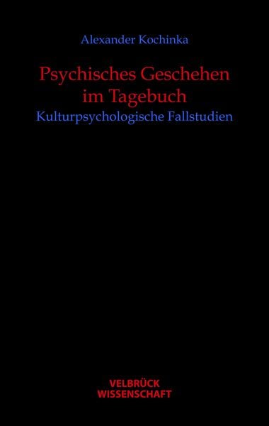 Produktbild: Psychisches Geschehen im Tagebuch