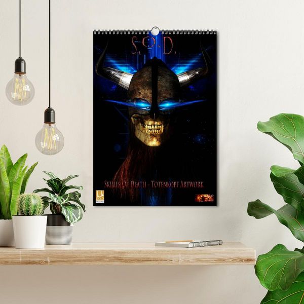 Produktbild: S.O.D. - Skulls Of Death Vol. I - Totenkopf Artworks (Wandkalender 2026 DIN A3 hoch), CALVENDO Monatskalender