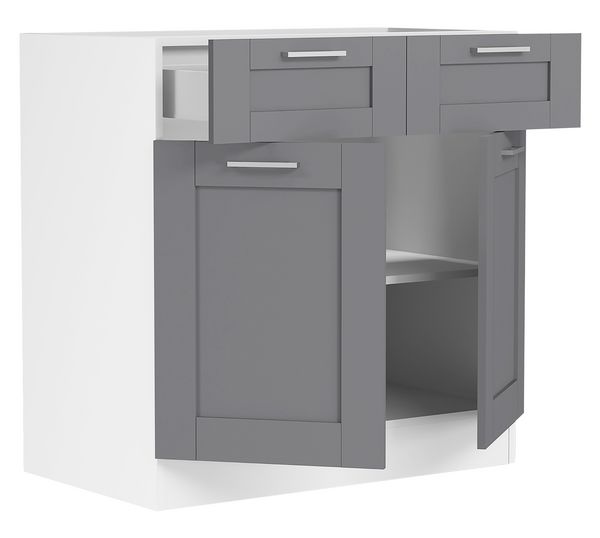 Produktbild: K&uuml;chenschrank 80 cm Unterschrank Schublade Colura