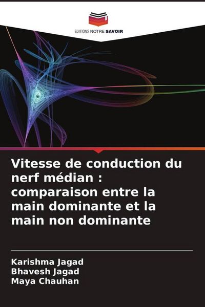 Produktbild: Vitesse de conduction du nerf m&eacute;dian : comparaison entre la main dominante et la main non dominante
