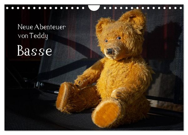 Produktbild: Neue Abenteuer von Teddy Basse (Wandkalender 2026 DIN A4 quer), CALVENDO Monatskalender