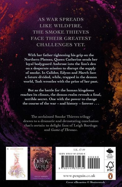 Produktbild: The Burning Kingdoms (The Smoke Thieves Book 3)