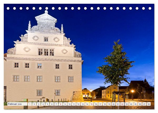 Produktbild: Lutherstadt Wittenberg - Die Wirkst&auml;tte des rebellischen Martin Luther (Tischkalender 2026 DIN A5 quer), CALVENDO Monatskalender