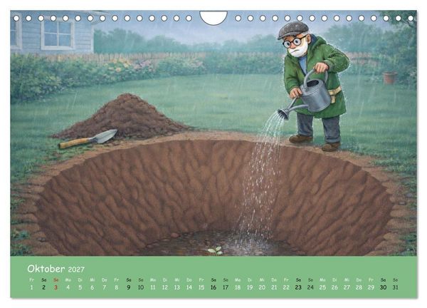 Produktbild: Ich bin noch nicht fertig - Opa Edition (Wandkalender 2027 DIN A4 quer), CALVENDO Monatskalender