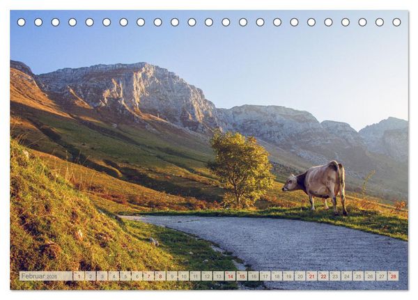 Produktbild: Slowenische Landschaften (Tischkalender 2026 DIN A5 quer), CALVENDO Monatskalender
