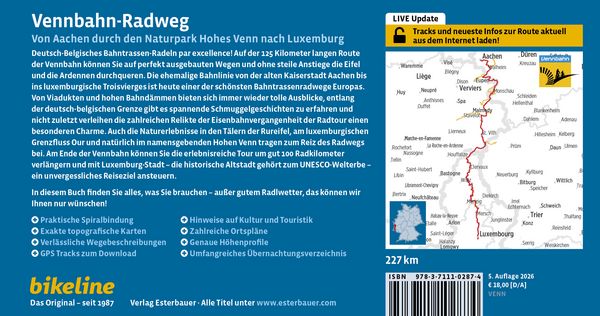 Produktbild: Vennbahn-Radweg