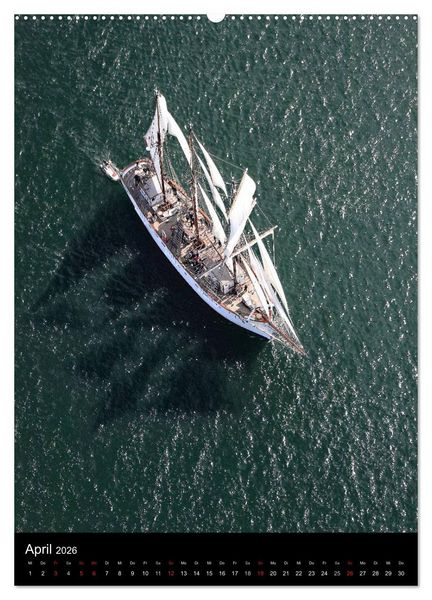 Produktbild: Segelschiffe von damals (hochwertiger Premium Wandkalender 2026 DIN A2 hoch), Kunstdruck in Hochglanz