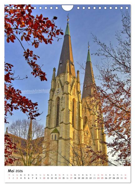 Produktbild: Kreis Coesfeld im M&uuml;nsterland (Wandkalender 2026 DIN A4 hoch), CALVENDO Monatskalender