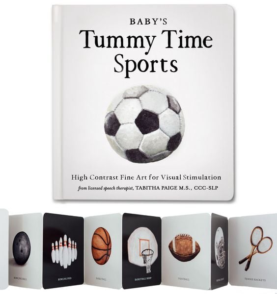 Baby's Tummy Time Sports, Gebundene Ausgabe von Tabitha Paige, Random House USA, 9781963183849