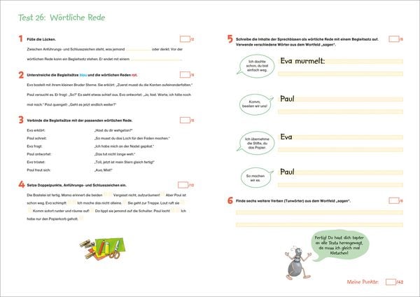 Produktbild: Fit f&uuml;r Deutsch 3. Klasse. Mein Testheft