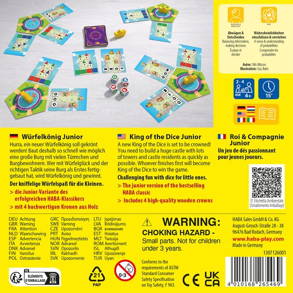 Produktbild: W&uuml;rfelk&ouml;nig Junior