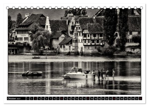 Produktbild: Boden-Seen-Sucht (Tischkalender 2027 DIN A5 quer), CALVENDO Monatskalender