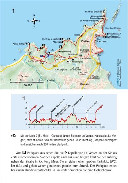 Produktbild: Bretagne 25 Touren zwischen Meer, Wald und Heidekraut