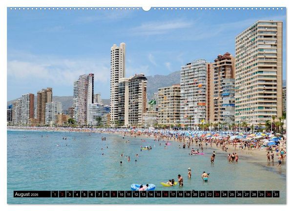 Produktbild: Costa Blanca - Spaniens wei&szlig;e K&uuml;ste (hochwertiger Premium Wandkalender 2026 DIN A2 quer), Kunstdruck in Hochglanz